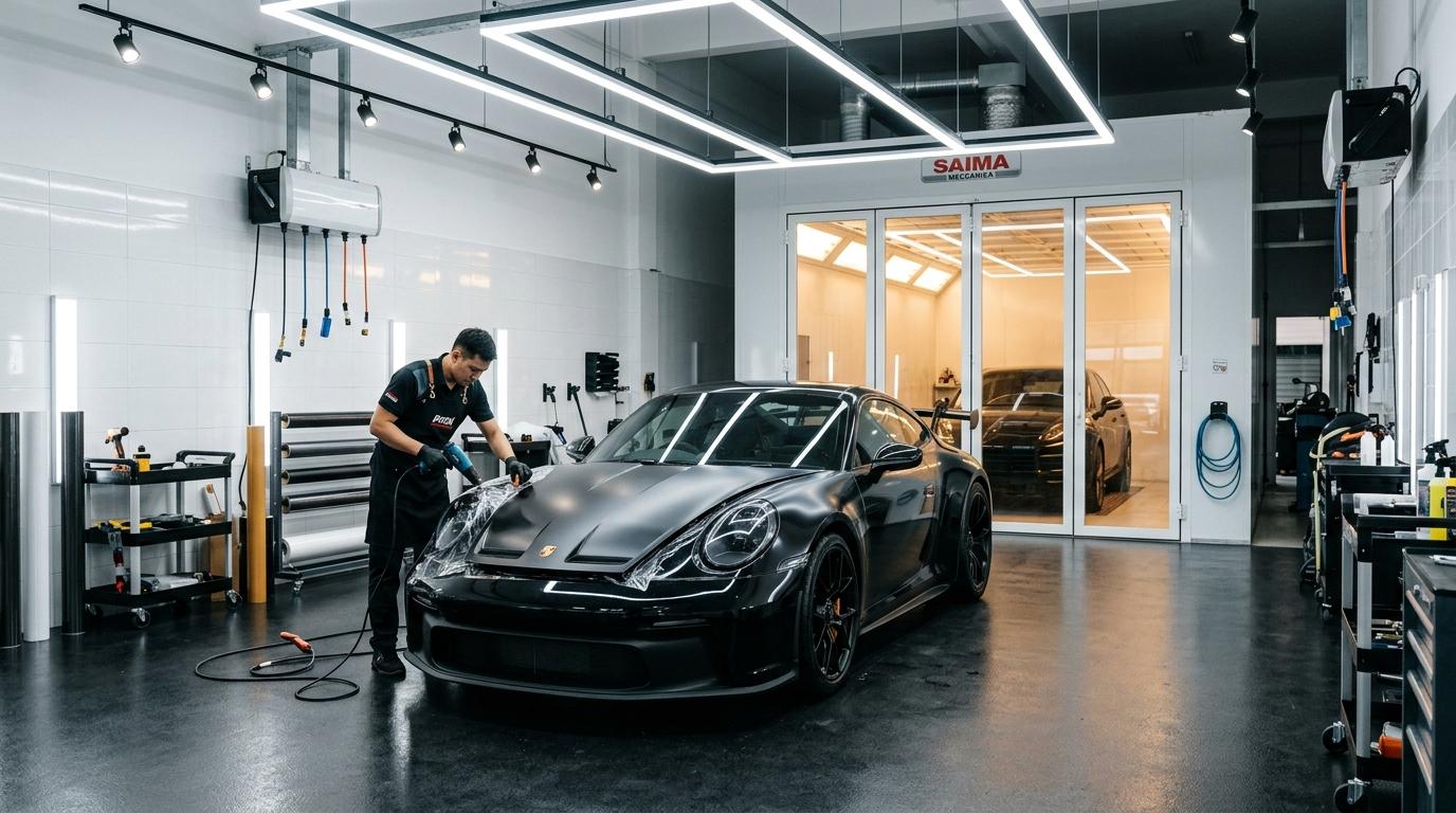 Sess Auto Spa detailing studio photo